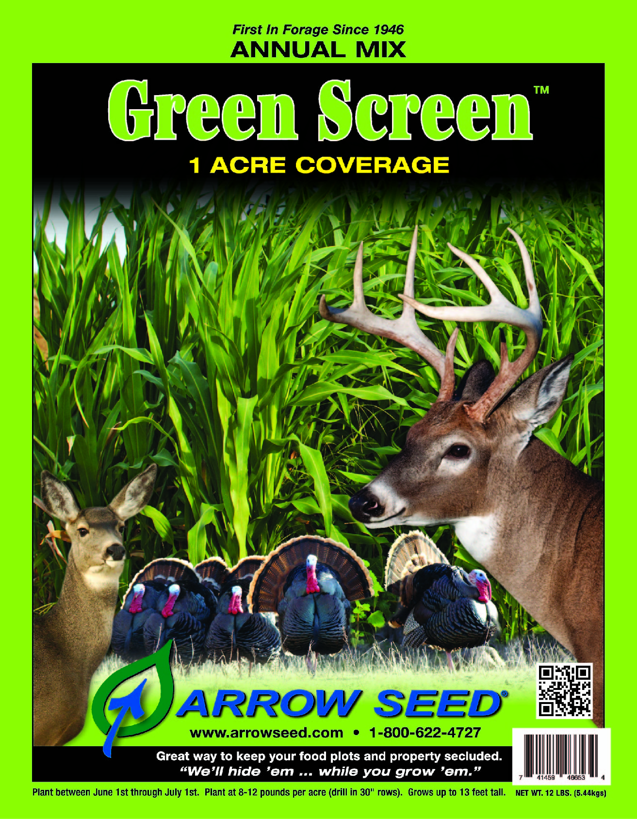 Green Screen Food Plot Screen